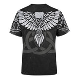 Viking Hugin and Munin of Odin God Customized 3d All Over Printed Shirt