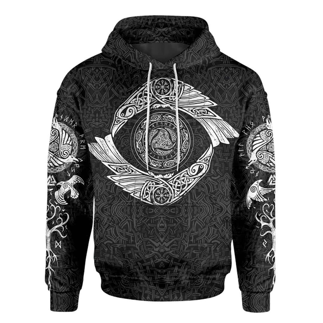 Viking Odin's Eye 3D All Over Printed Hoodie