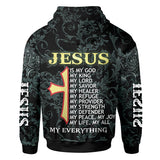 The King Jesus lion 3D All Over Printed Hoodie