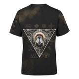Wolf in Native American Customized Shirt 3D All Over Printed Unisex Shirt