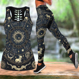 Summer Outfts Zodiac 3D All Over Printed  Yoga Set