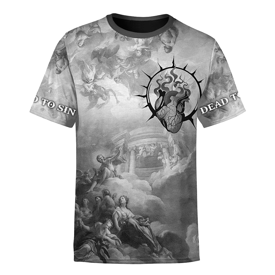 Dead To Sin Jesus 3D All Over Printed Shirt