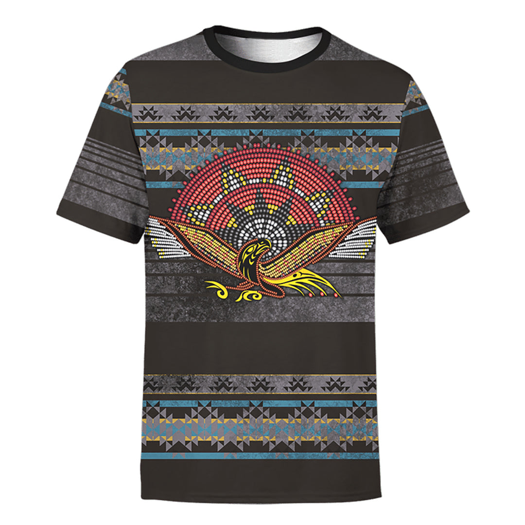 Eagle Wings Native American Patterns Native American Heritage Month 3D All Over Printed Shirt