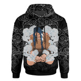 Circle of Life Star Native American 3D All Over Printed Hoodie