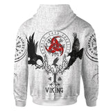 Viking Hugin and Munin Norse Mythology Customized 3d All Over Printed Hoodie