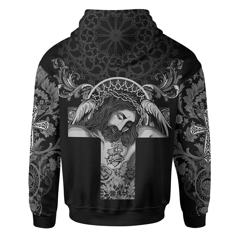 Prayer for Family Jesus 3D All Over Printed Hoodie