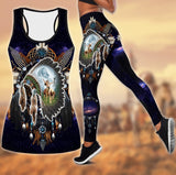Warriors and Feathers Native American Leggings + Tank Top