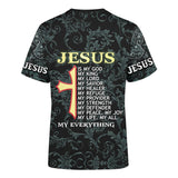 The King Jesus lion 3D All Over Printed Shirt