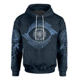 Viking Odin's Eye 3D All Over Printed Hoodie