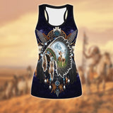 Warriors and Feathers Native American Leggings + Tank Top