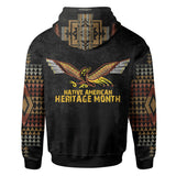Eagle Wings Native American Heritage Month 3D All Over Printed Hoodie