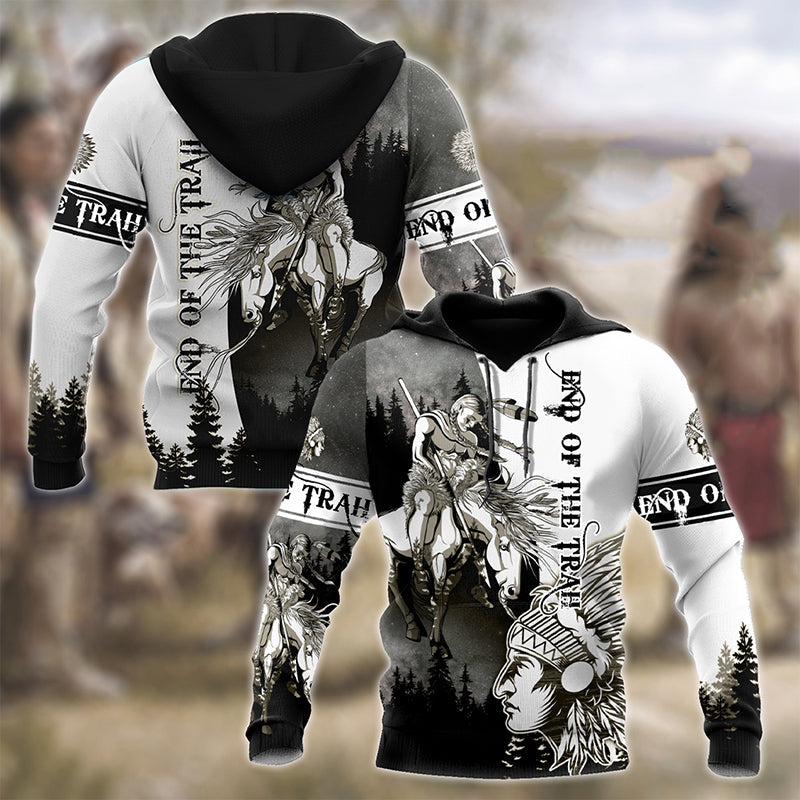 Native American Tribe 3D All Over Printed Unisex Hoodie